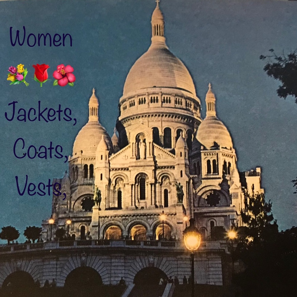 WOMEN JACKETS, VESTS, COATS 🧥 💐🌺🌷🌸